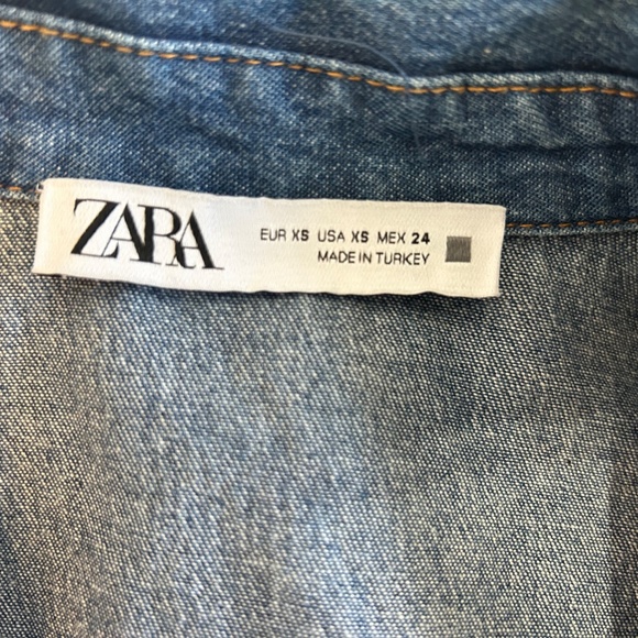 Zara Denim Dress - Picture 3 of 3